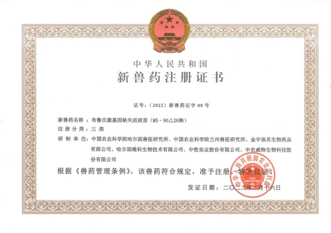 突破技术瓶颈！我国自主研发布病疫苗、试剂盒上市